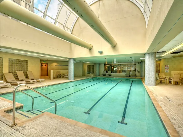 a view of an chairs and tables in the patio