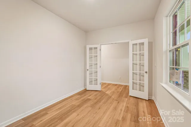 wooden floor in an empty room