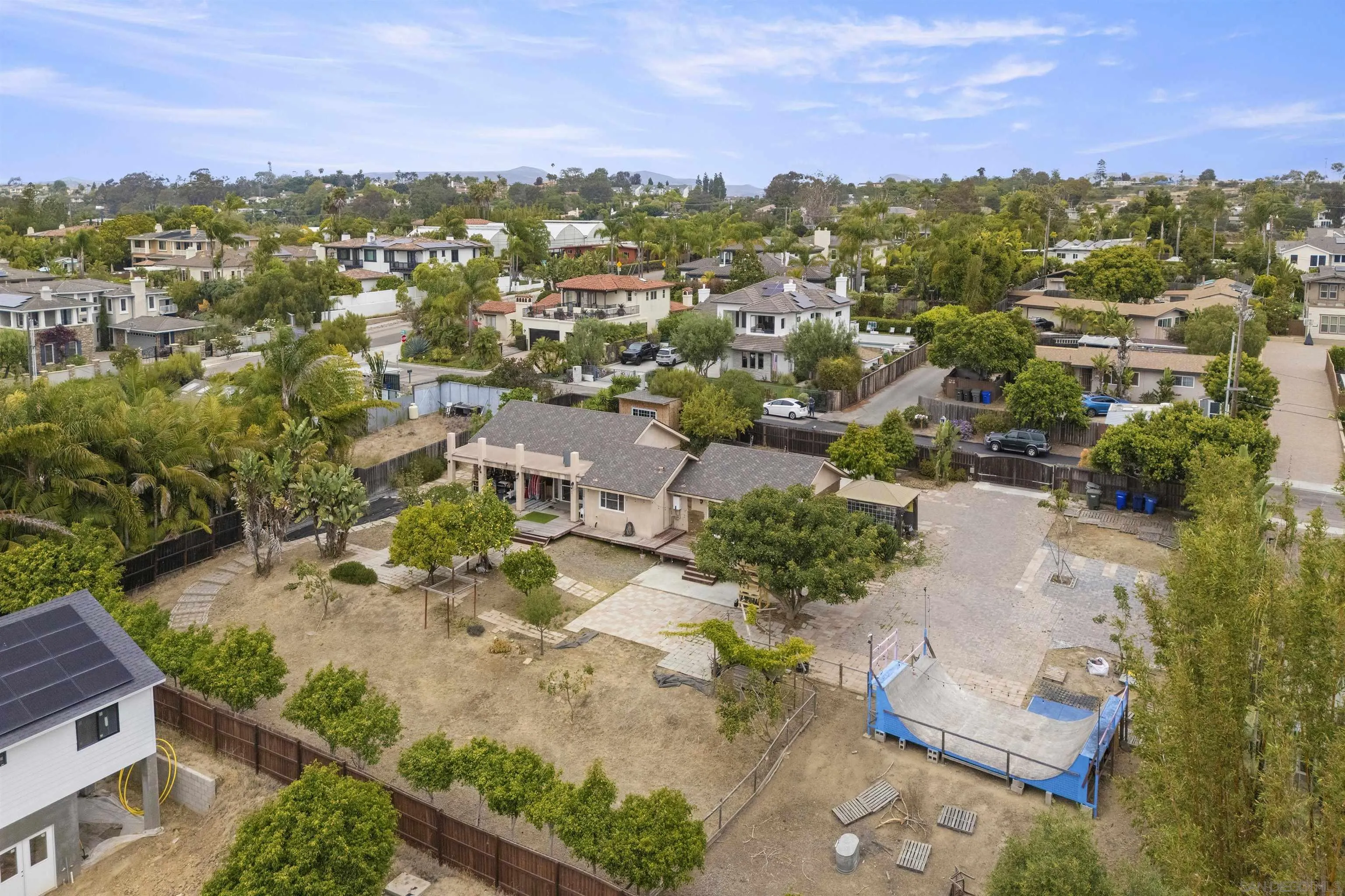 752 Bracero Road Encinitas, CA 92024 - Photo 36 of 46 an aerial view of residential houses with outdoor space