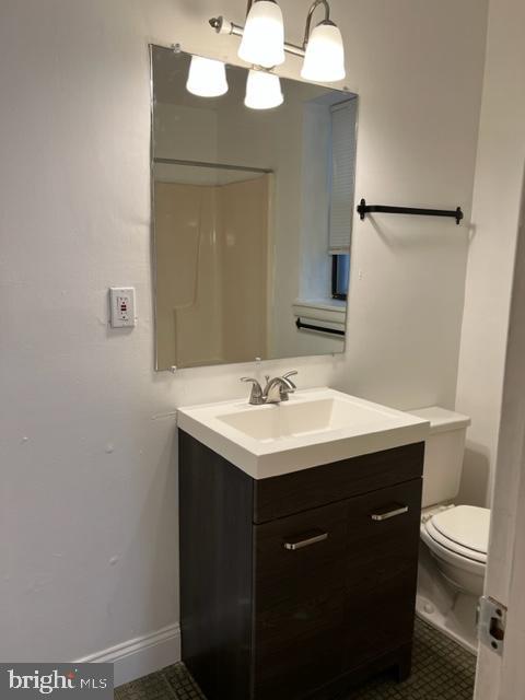 706 South Street, Unit 2 Philadelphia, PA 19147 - Photo 19 of 19 Bathroom w new vanity & light fixtures