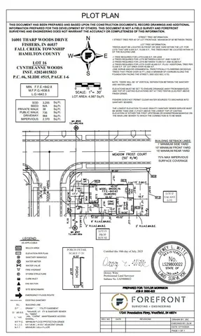 $424,999 | 16001 Tharp Wds Drive, Fishers, IN 46037