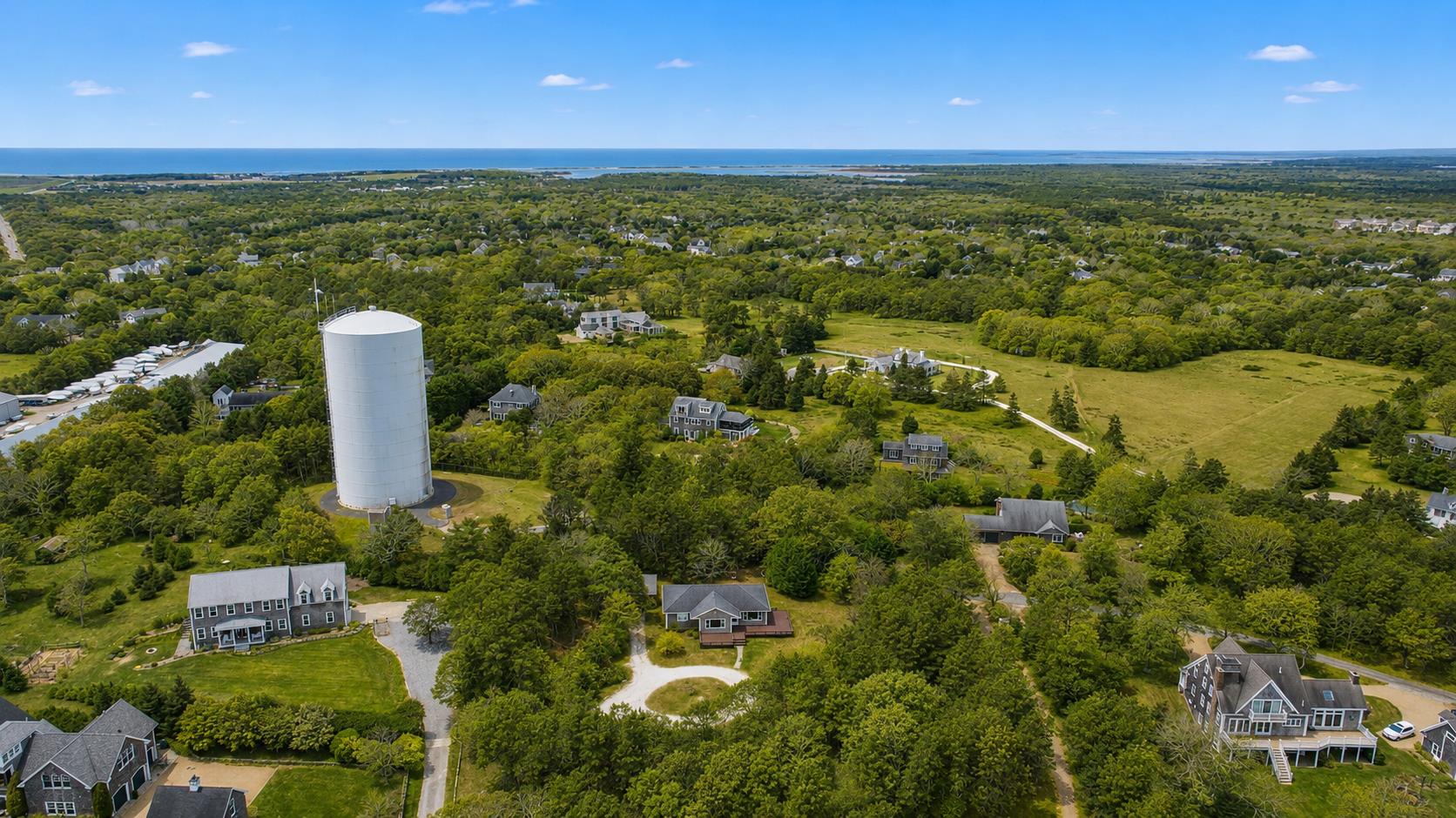 10 Pease Point Road Edgartown, MA 02539 - Photo 6 of 21 a view of a city with lots of residential buildings