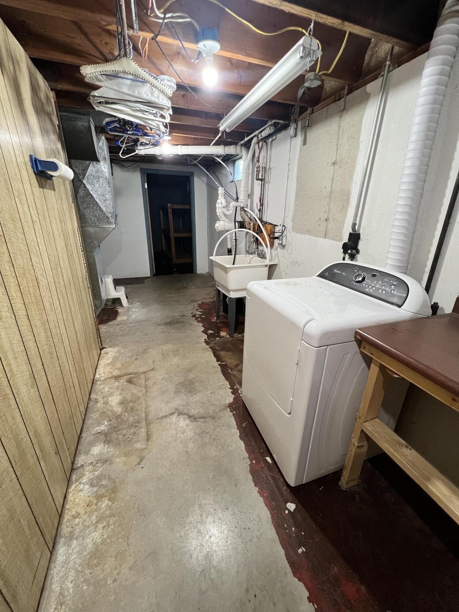 3806 Gady Road Tecumseh, MI 49286 - Photo 22 of 31 Basement laundry