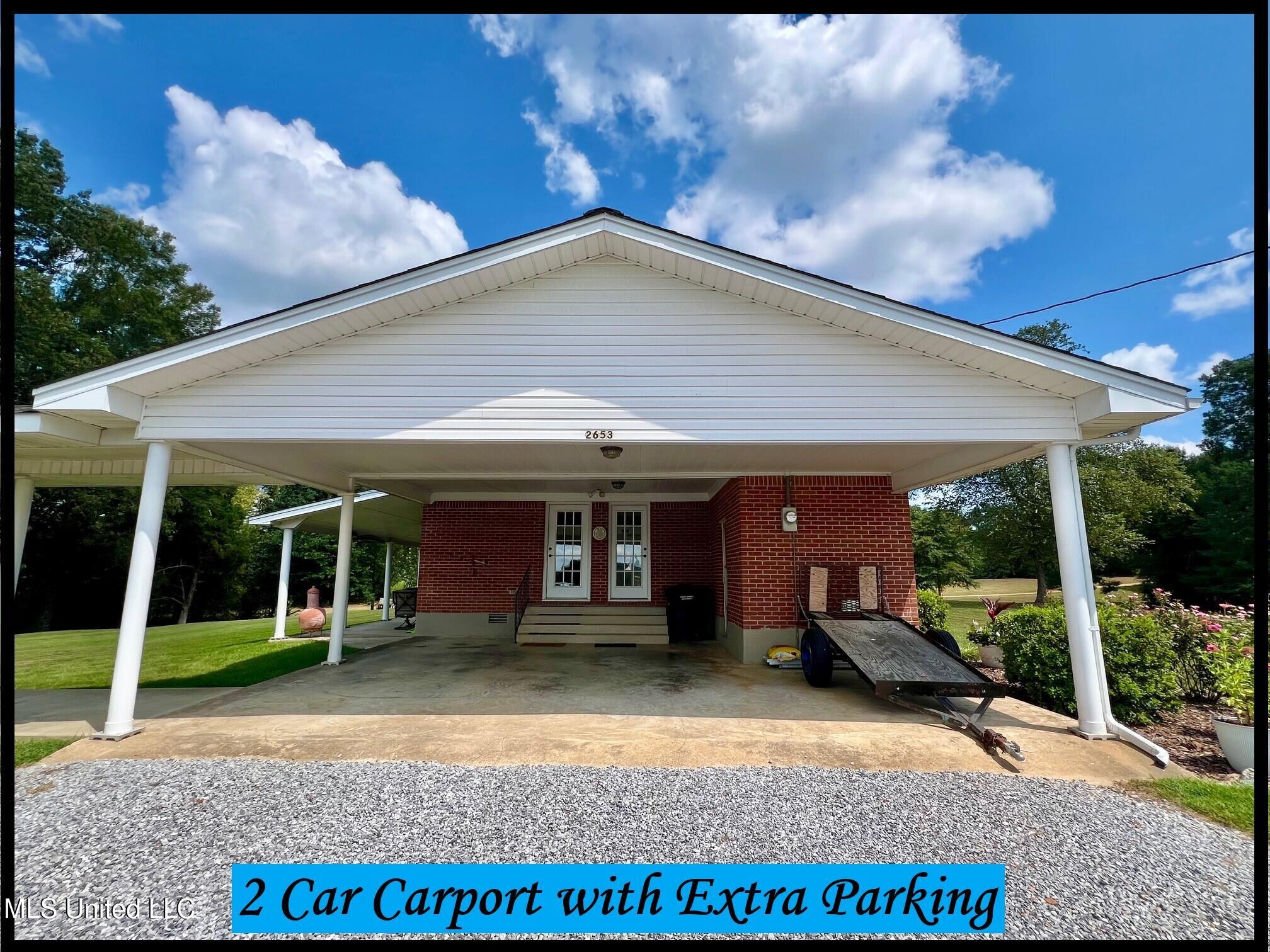 2653 Central Academy Road North Batesville, MS 38606 - Photo 39 of 76 2653 CENTRAL ACADEMY - CARPORT