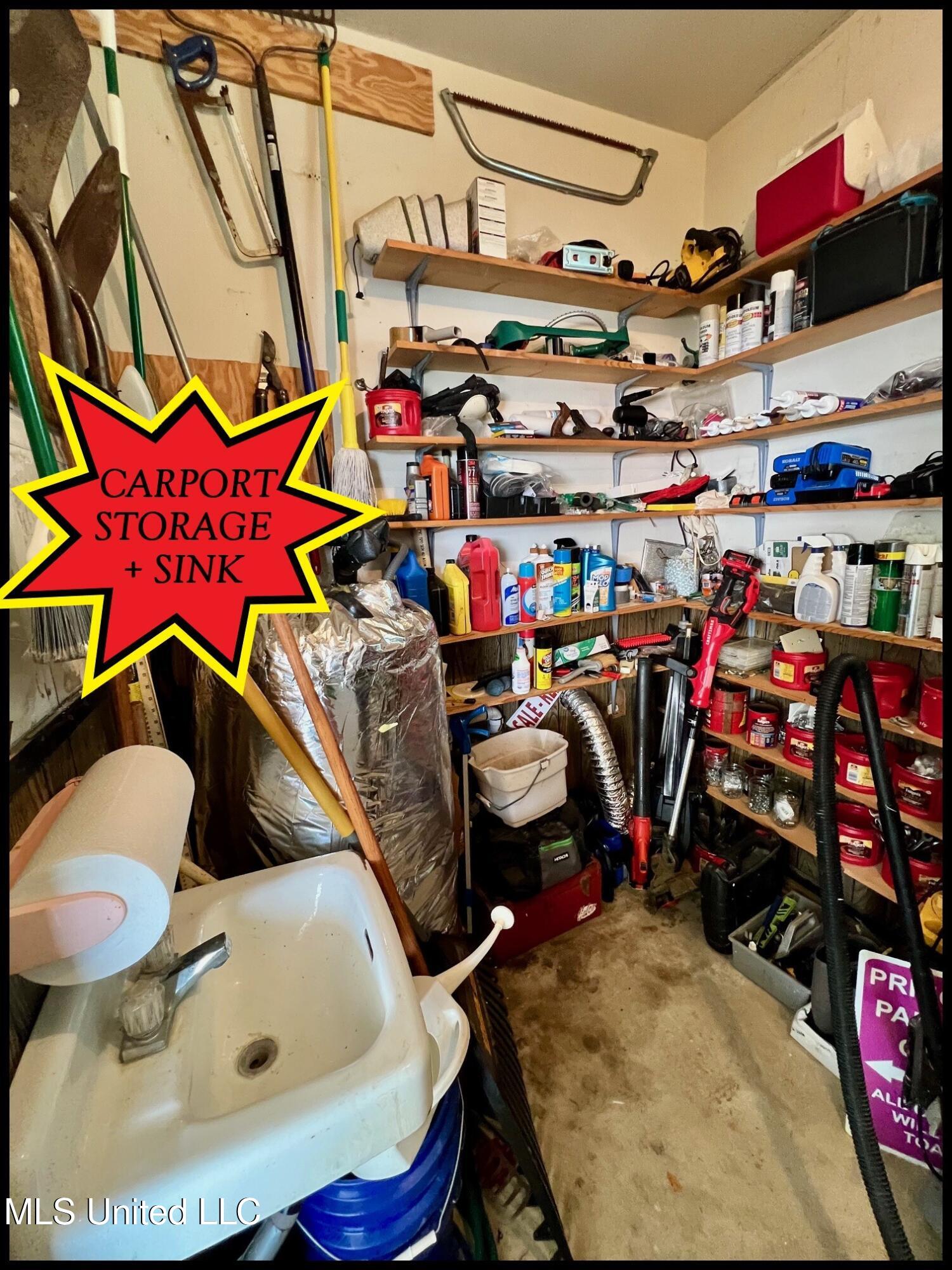 2653 Central Academy Road North Batesville, MS 38606 - Photo 41 of 76 2653 CENTRAL ACADEMY - CARPORT STORAGE R