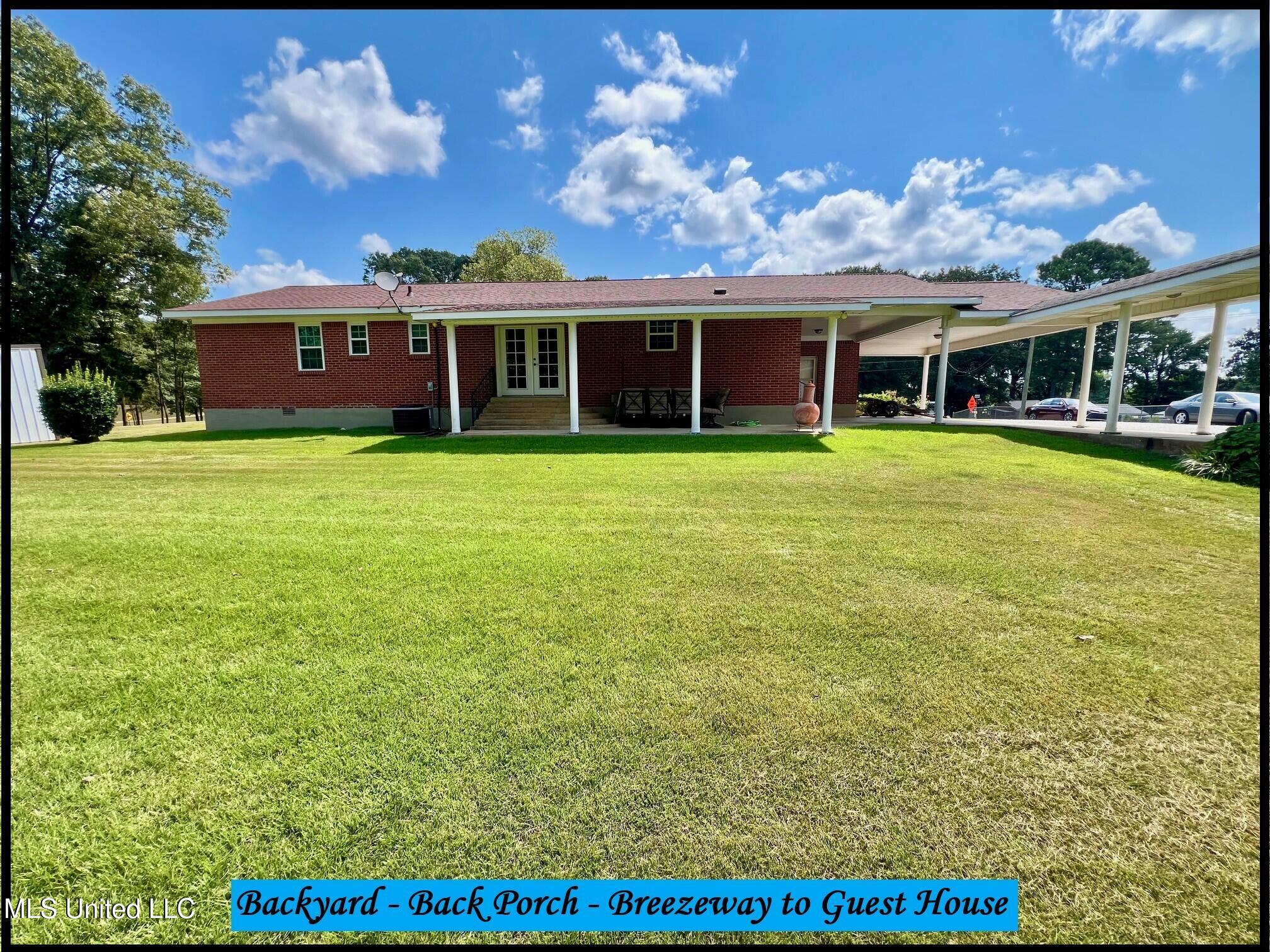 2653 Central Academy Road North Batesville, MS 38606 - Photo 46 of 76 2653 CENTRAL ACADEMY - BACK YARD VIEW OF