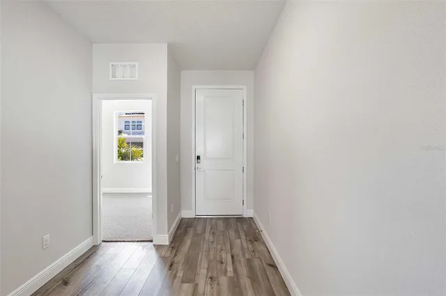 en empty room with window