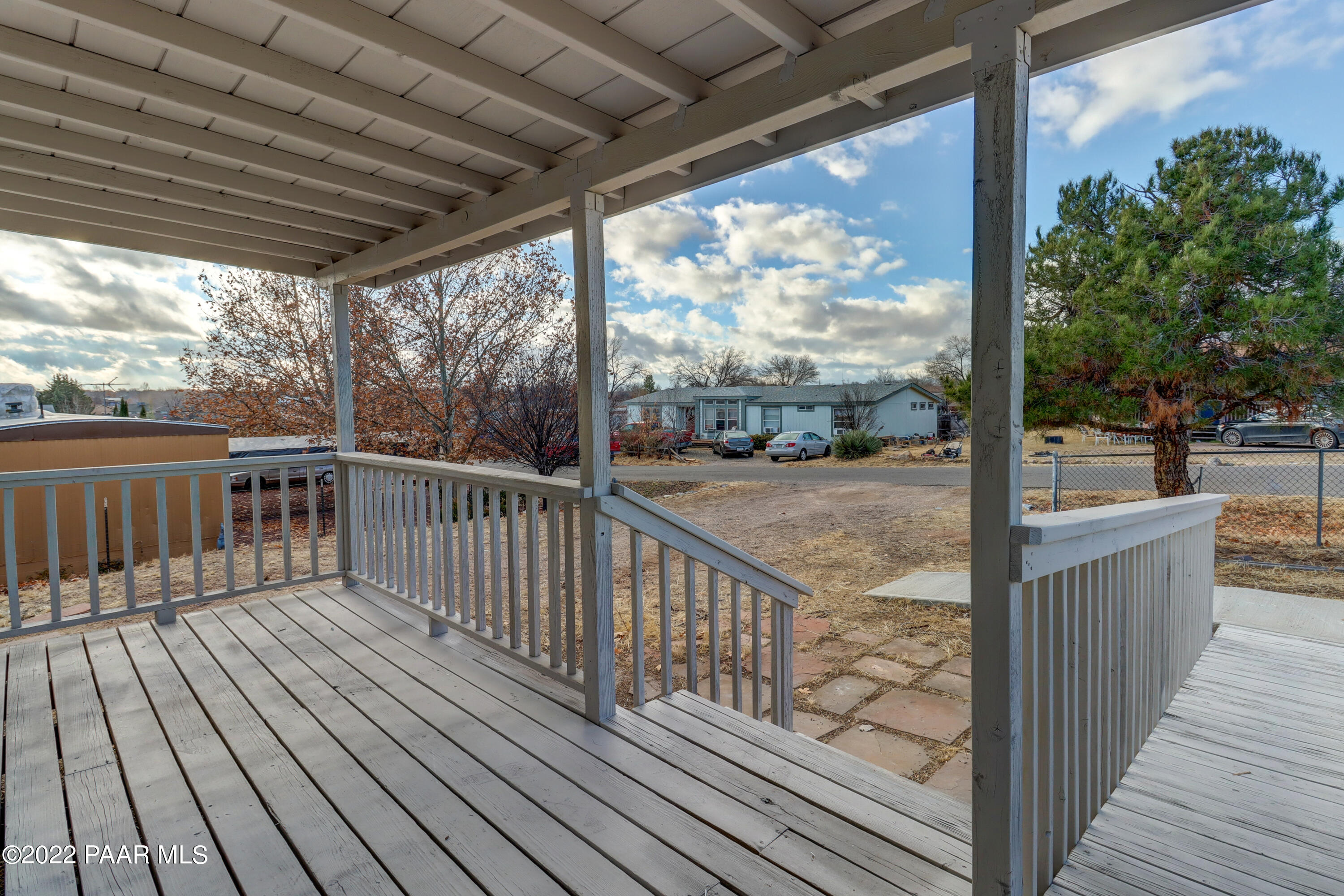1330 Prairiegrass Road Chino Valley, AZ 86323 - Photo 26 of 31 a view of a balcony with wooden floor