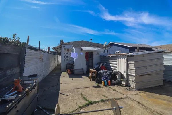 a view of a roof deck