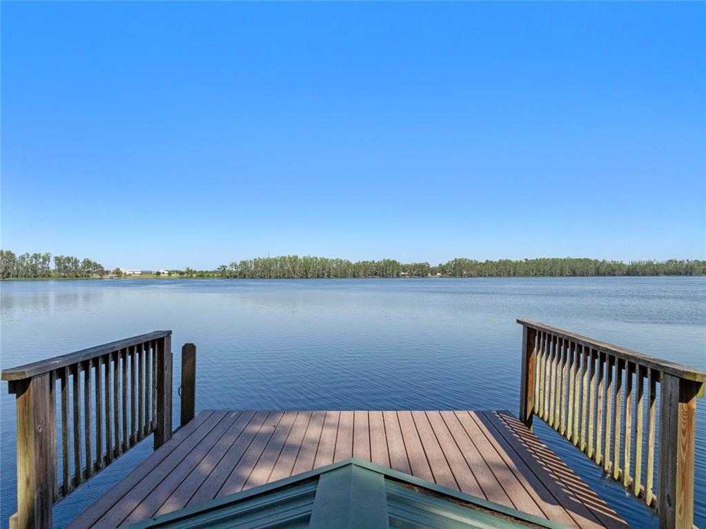 6037 Lake Erie Road Groveland, FL 34736 - Photo 67 of 67 a view of lake and deck
