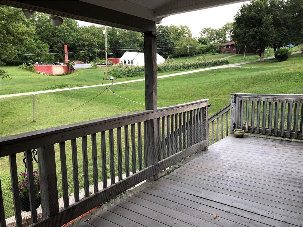 665 Martin Road Belle Vernon, PA 15012 - Photo 3 of 25 View of the Road from the Covered Front Porch.