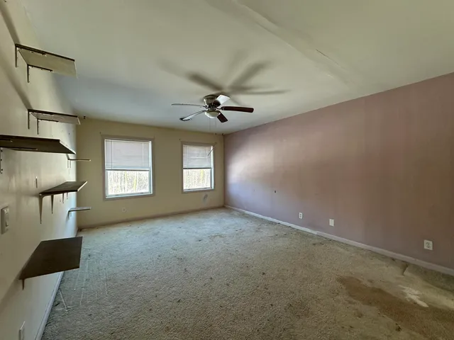 a view of empty room