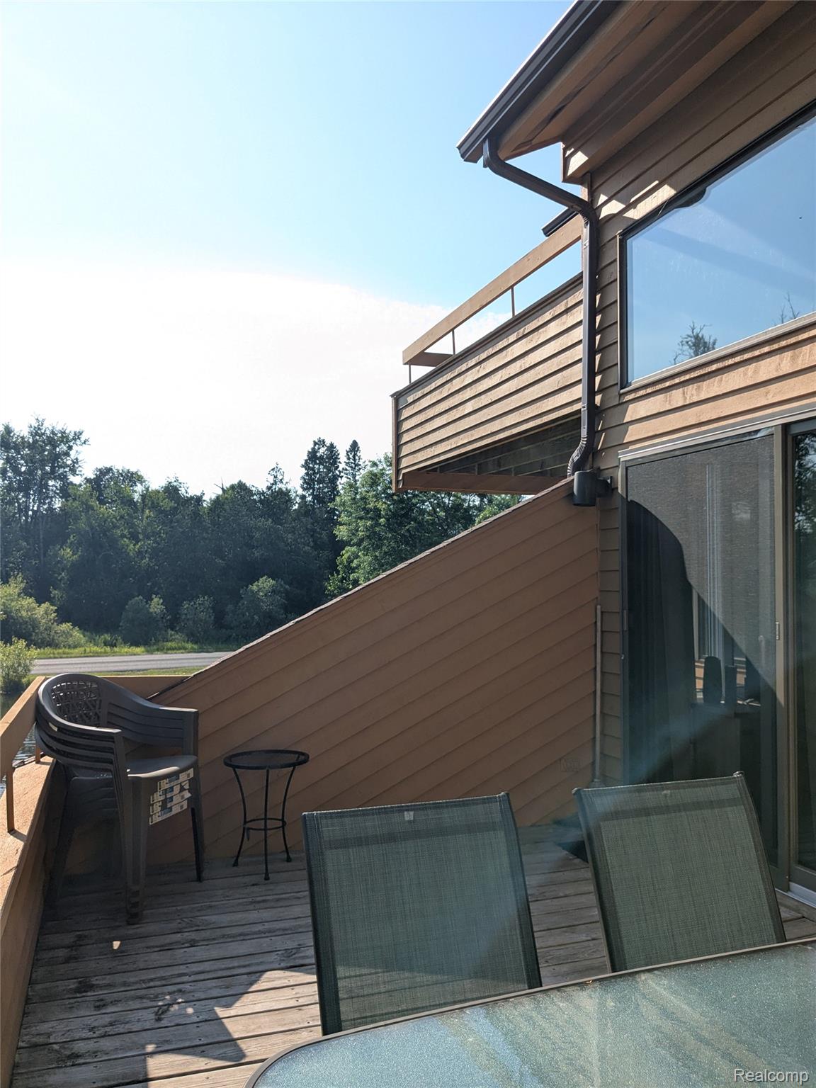 4749 South Pleasantview Road, Unit 20 Harbor Springs, MI 49740 - Photo 19 of 44 Deck Offers Privacy and Being on the End Helps Too!
