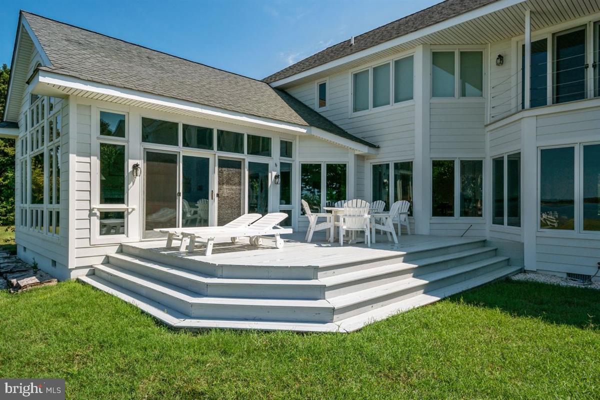 2838 Cox Neck Road Chester, MD 21619 - Photo 35 of 66 Sundeck / Outdoor Eating Space to Entertain