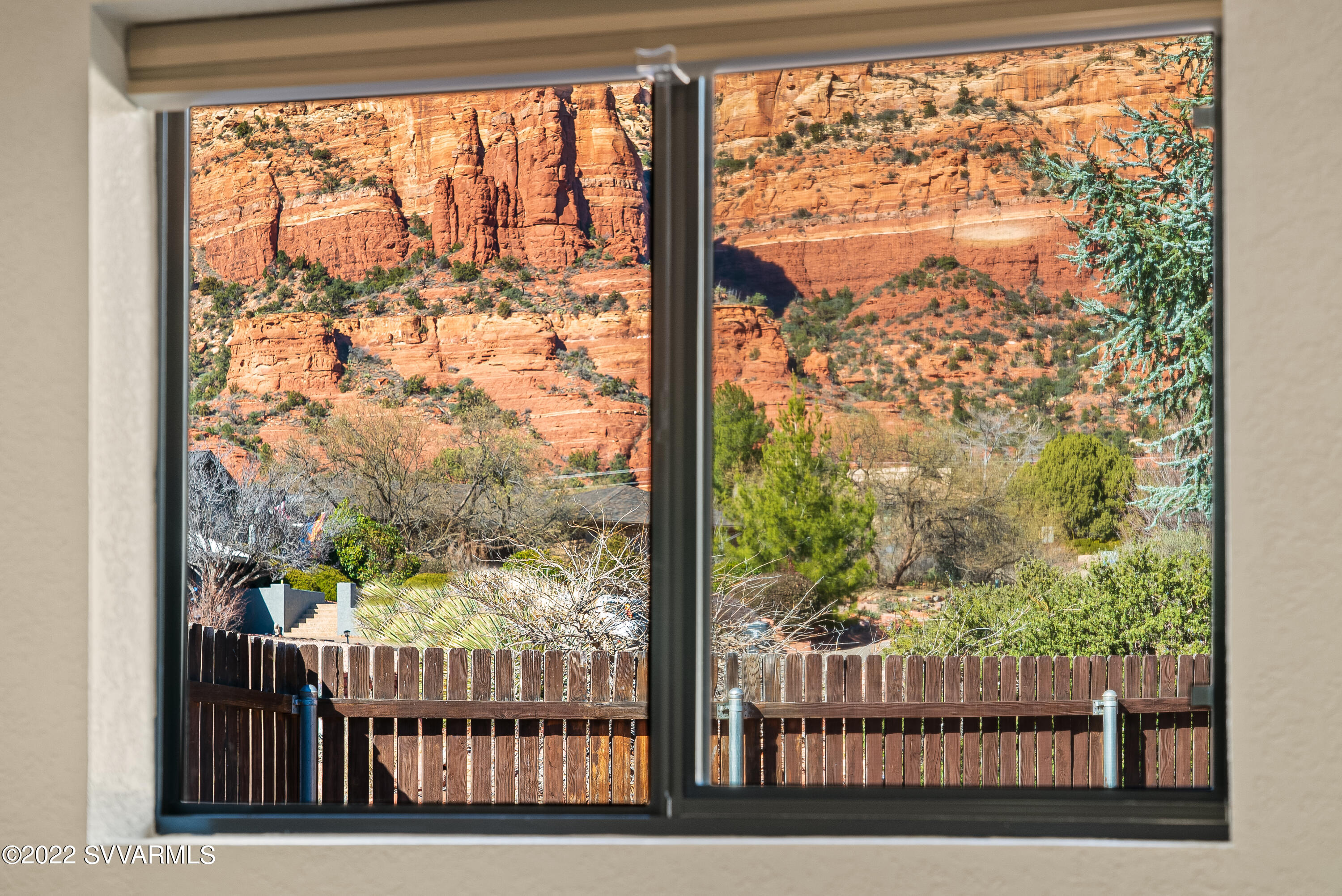 2380 Buckboard Road Sedona, AZ 86336 - Photo 19 of 25 a view of a porch and a yard
