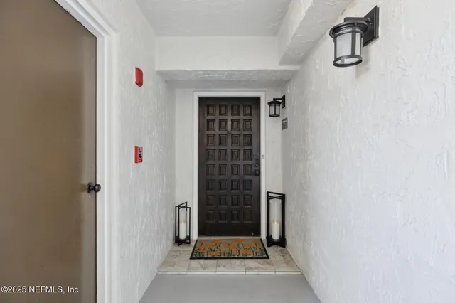 a view of an entryway