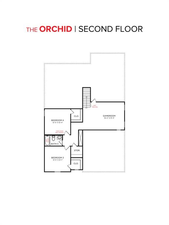3115 Hawkview Drive Cleburne, TX 76031 - Photo 24 of 24 Orchid Floorplan SF