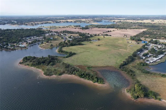 an aerial view of residential building with outdoor space