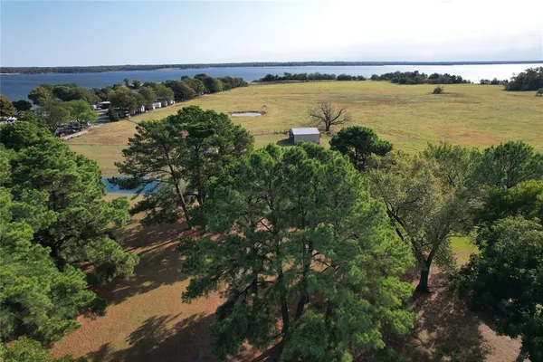 a view of an ocean with beach