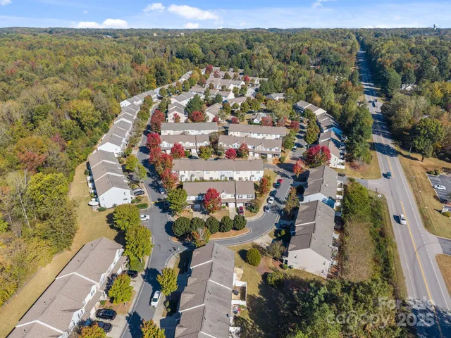 a view of city and mountain