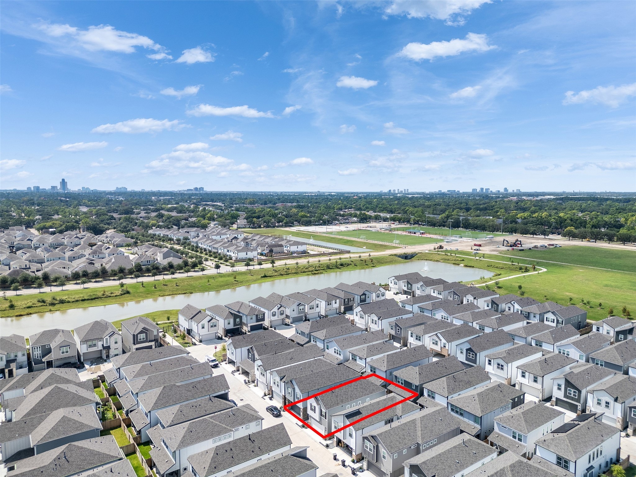 4113 Fig Grv Street Houston, TX 77080 - Photo 2 of 21 a view of a city with an ocean beach