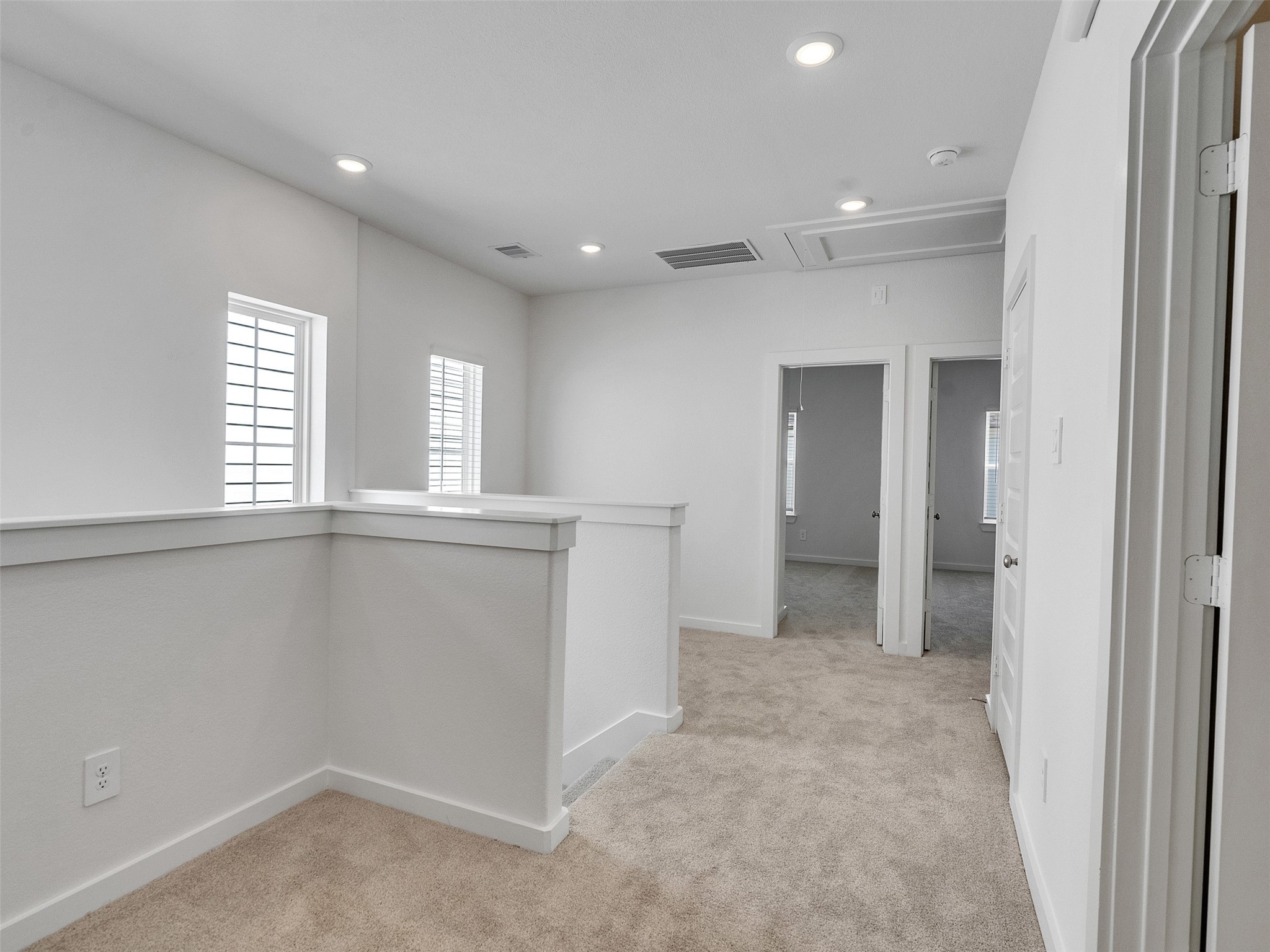 4113 Fig Grv Street Houston, TX 77080 - Photo 9 of 21 wooden floor in an empty room with a window