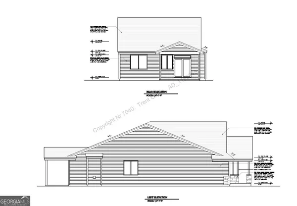 a house view with a outdoor space