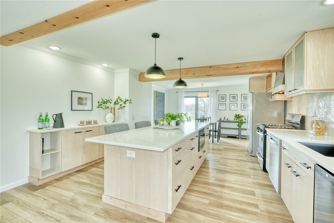 1056 Lake Road Ontario, NY 14519 - Photo 8 of 49 UPDATED KITCHEN WITH A TRUE WOW FACTOR featuring Q
