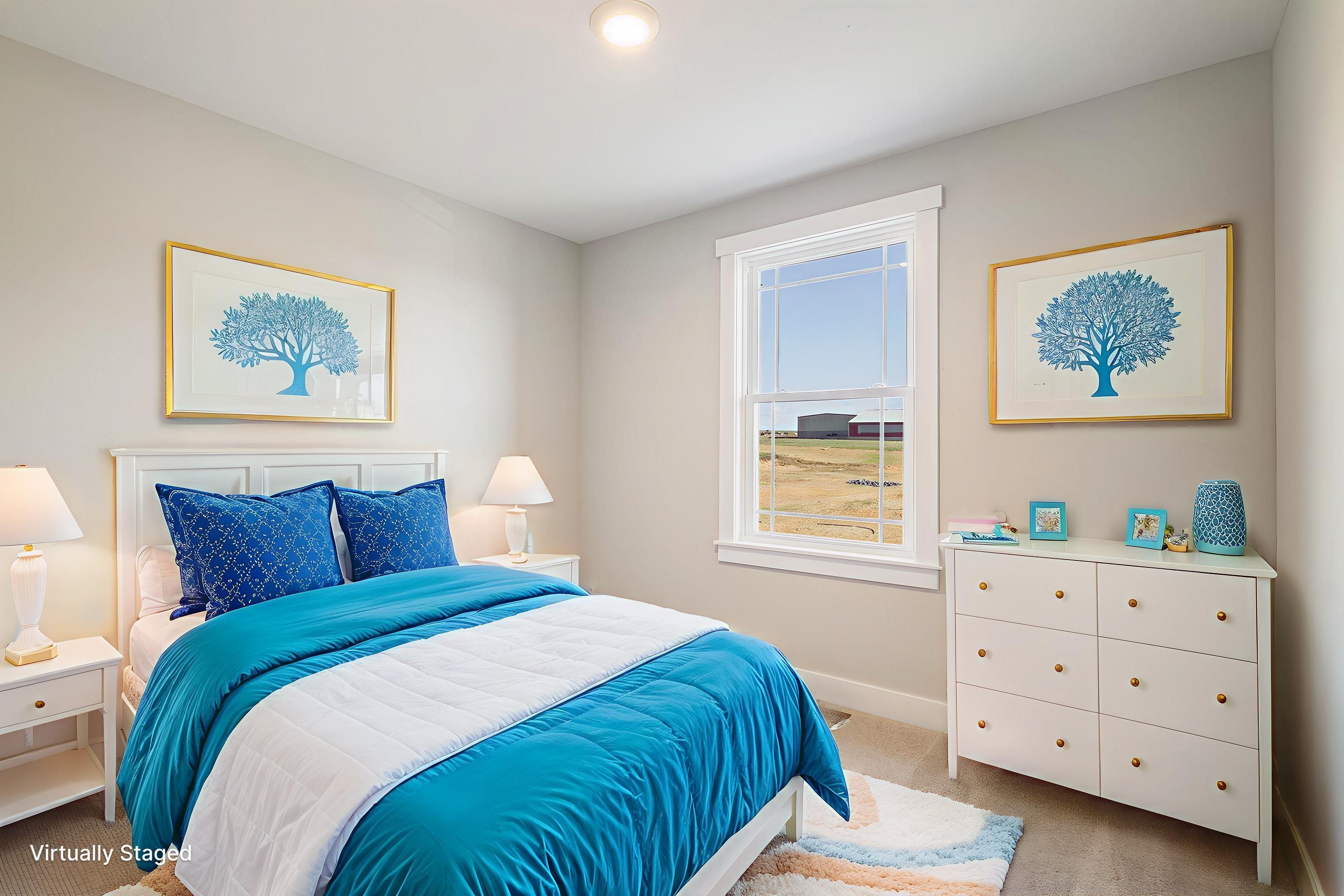 17 Barnyard Circle Bridgewater, VA 22812 - Photo 41 of 74 a bedroom with a bed and a window