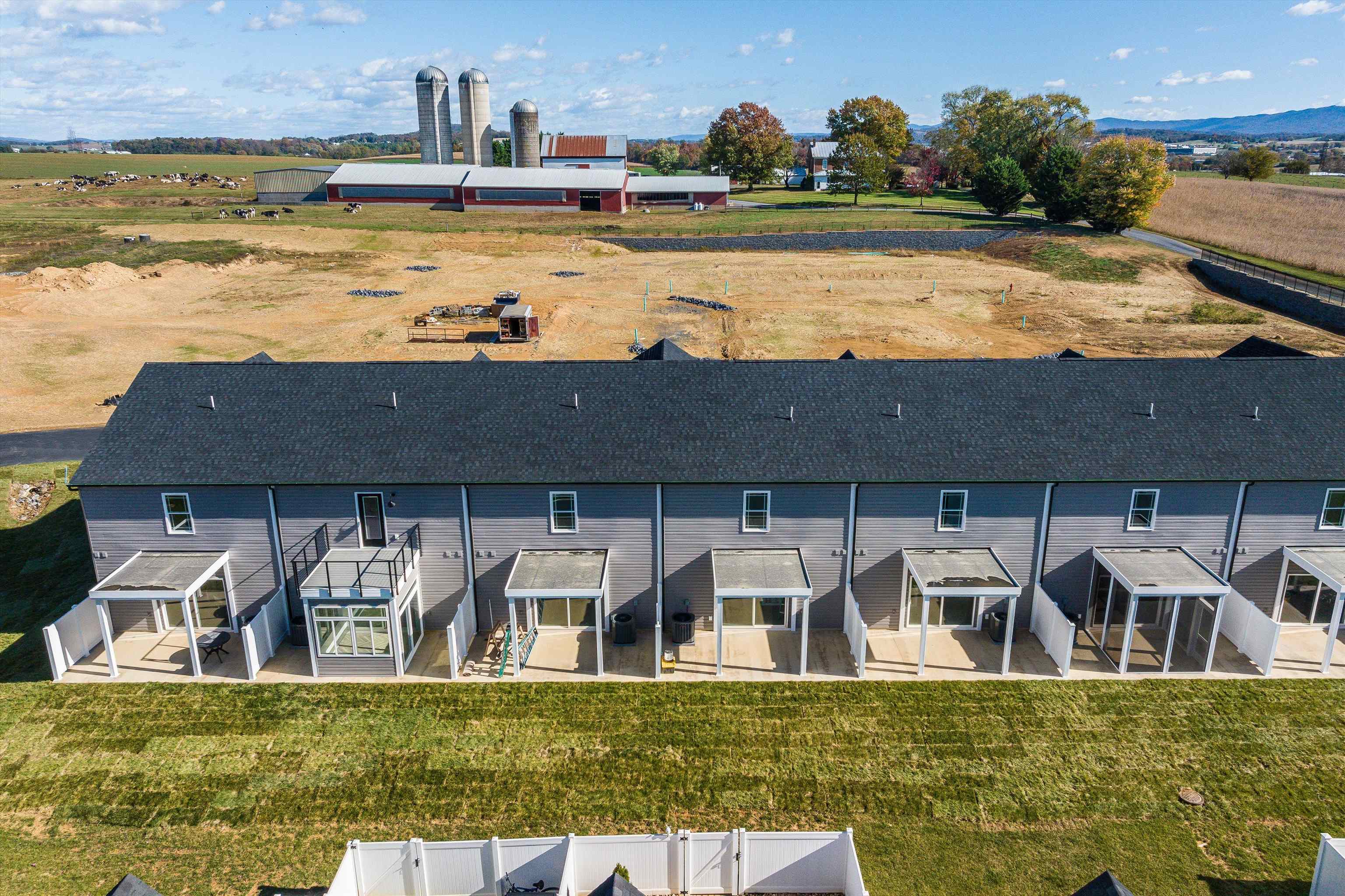 17 Barnyard Circle Bridgewater, VA 22812 - Photo 65 of 74 Rear Aerial View
