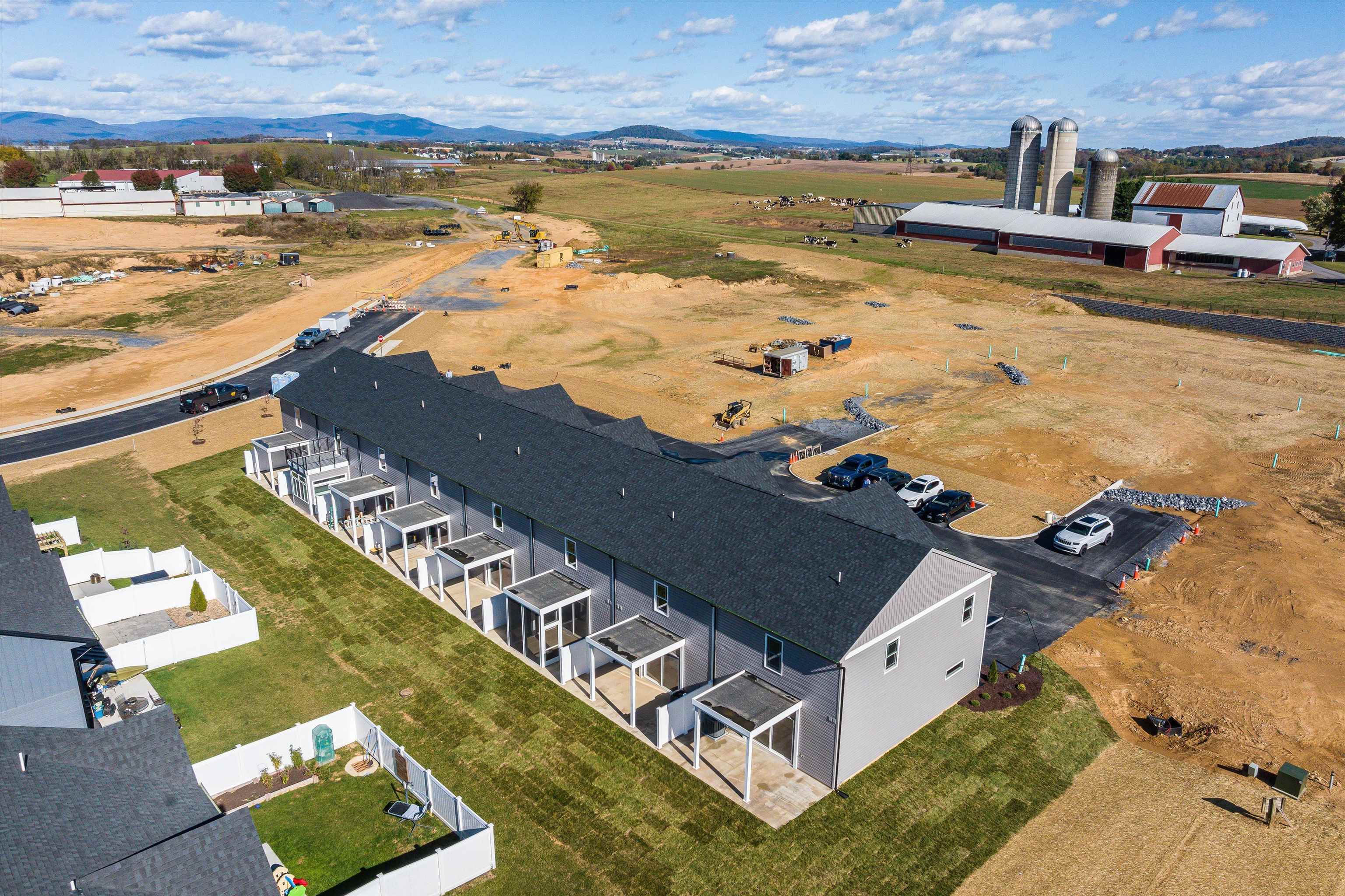 17 Barnyard Circle Bridgewater, VA 22812 - Photo 67 of 74 Rear Aerial View