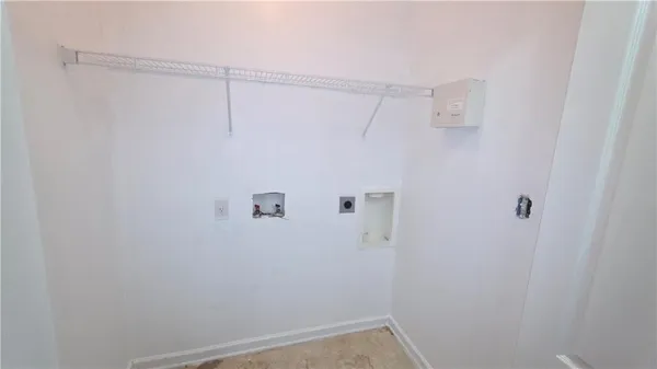 a view of a small space
