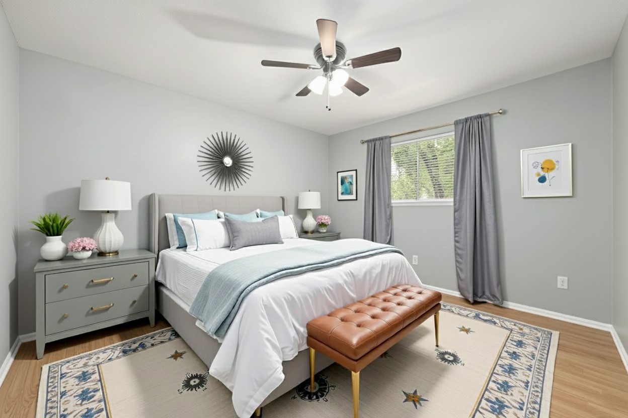 2318 Gum Spring Lane Spring, TX 77373 - Photo 15 of 25 a bedroom with a bed and window