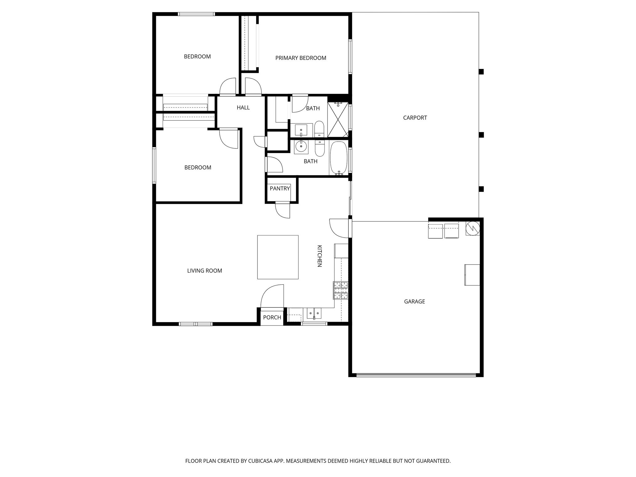 2318 Gum Spring Lane Spring, TX 77373 - Photo 25 of 25 a picture of floor plan