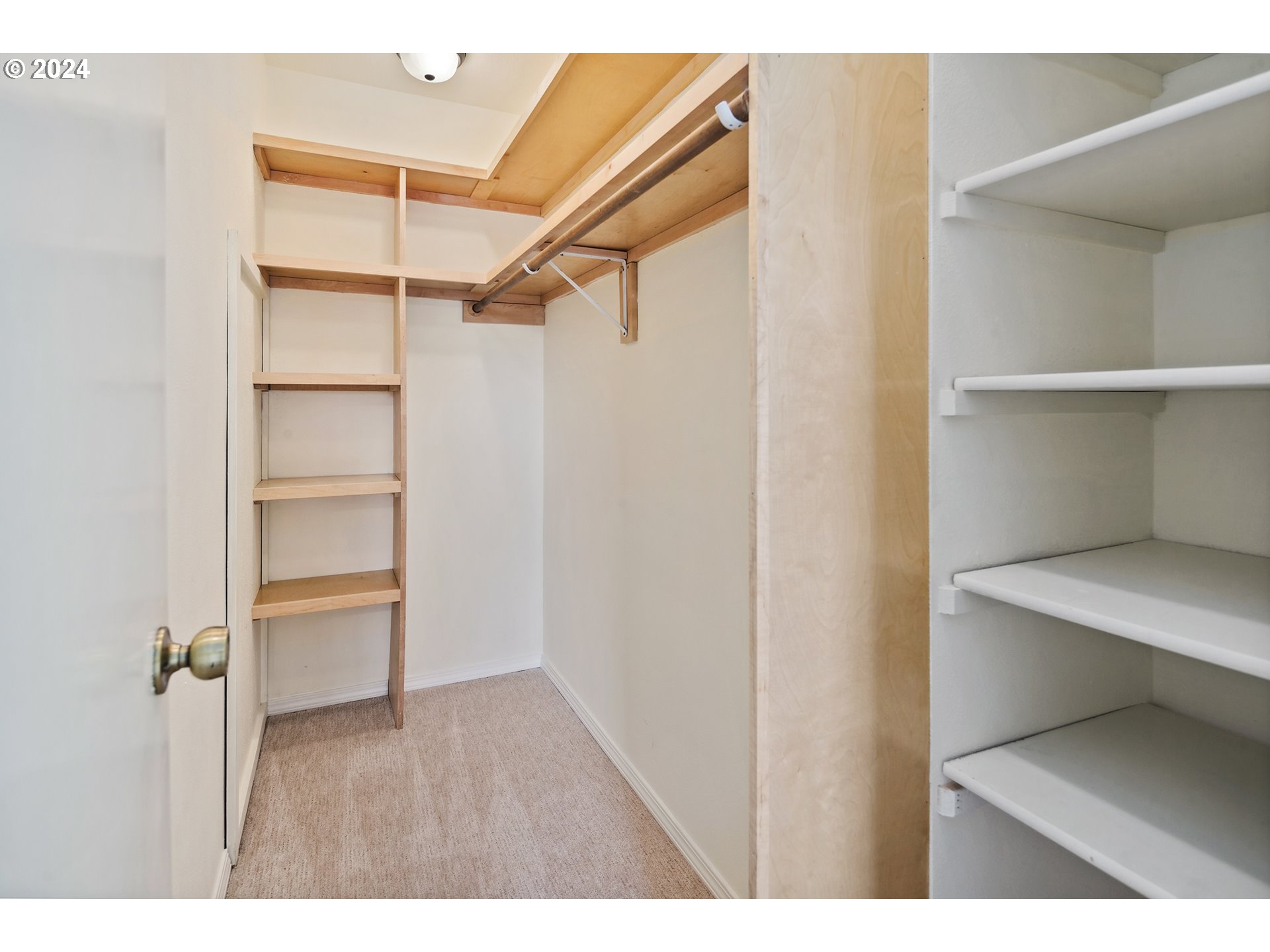 4243 Southwest Stephenson Street Portland, OR 97219 - Photo 29 of 48 a view of an empty walk in closet