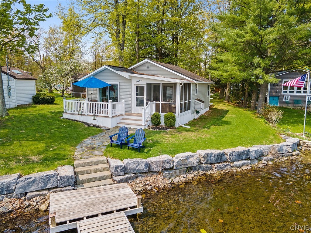 160 Evans Rd Extension Tully, NY 13159 - Photo 1 of 46 Welcome to the cottage on Tully Lake!