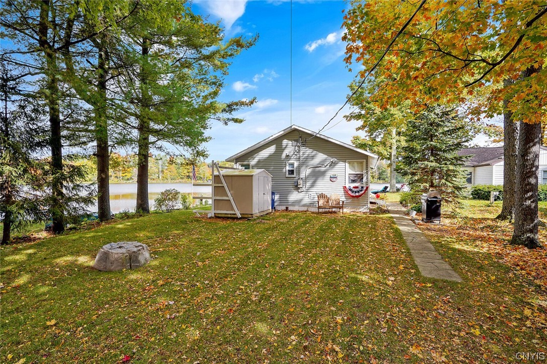 160 Evans Rd Extension Tully, NY 13159 - Photo 16 of 46 Shed and Kayak Rack awaits