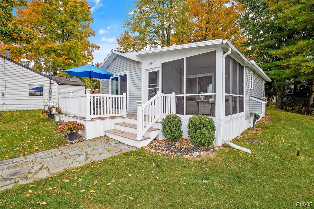 160 Evans Rd Extension Tully, NY 13159 - Photo 19 of 46 Comfort Windows did the glass sliders, decking, ra