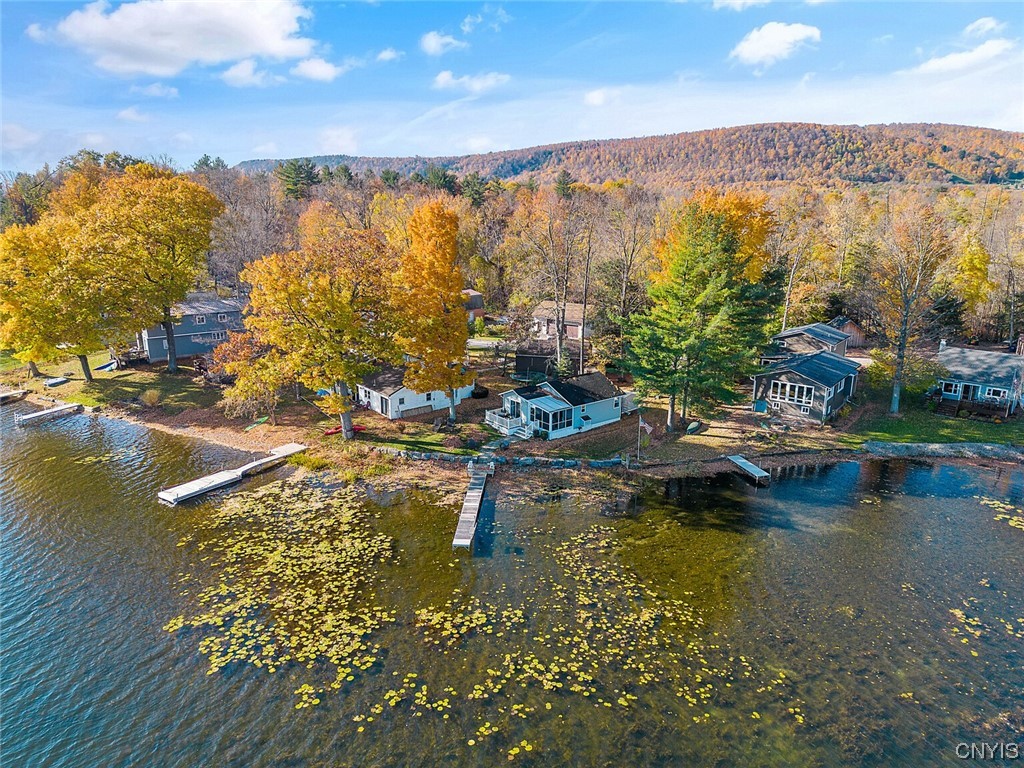 160 Evans Rd Extension Tully, NY 13159 - Photo 30 of 46 Just look at that curved stone seawall