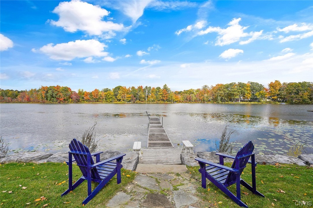 160 Evans Rd Extension Tully, NY 13159 - Photo 8 of 46 32' foot Dock included with a bench