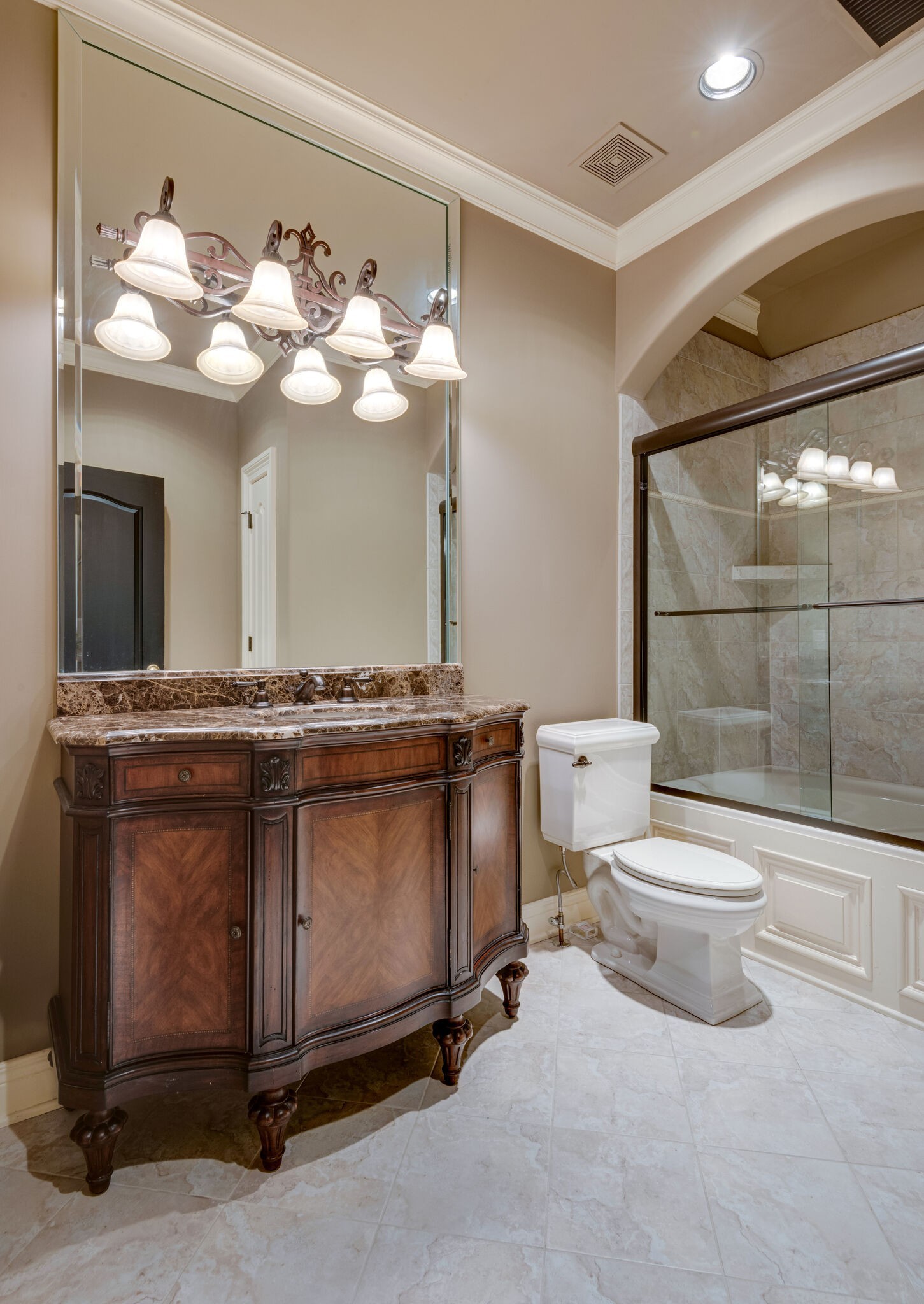 120 Woodward Hills Place Brentwood, TN 37027 - Photo 41 of 69 a bathroom with a toilet a sink and mirror