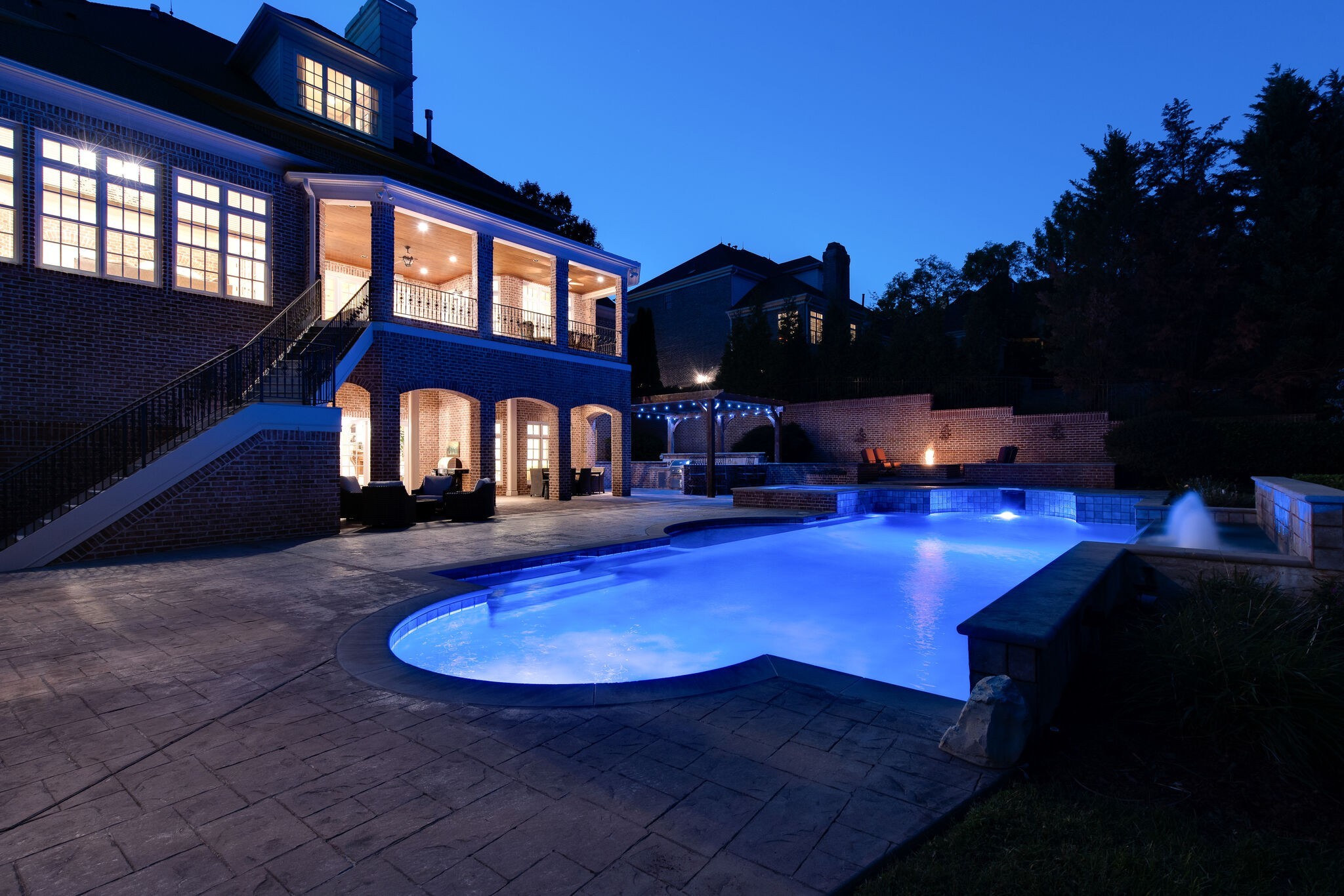 120 Woodward Hills Place Brentwood, TN 37027 - Photo 67 of 69 a view of swimming pool with seating space