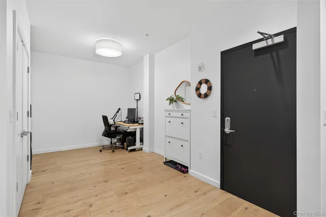 a room with storage and utility