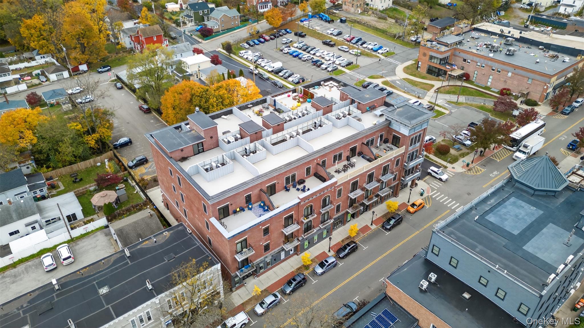 249 Main Street, Unit 305 Beacon, NY 12508 - Photo 33 of 36 Drone / aerial view