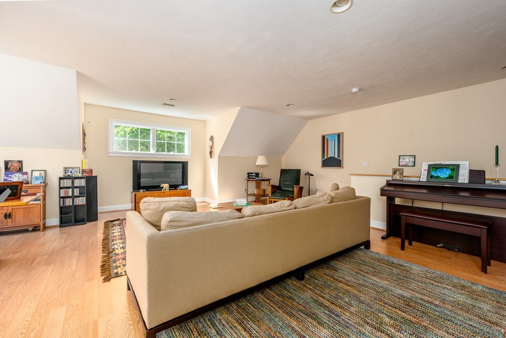 24 Miller Farm Road Mashpee, MA 02649 - Photo 22 of 28 a living room with furniture and a flat screen tv