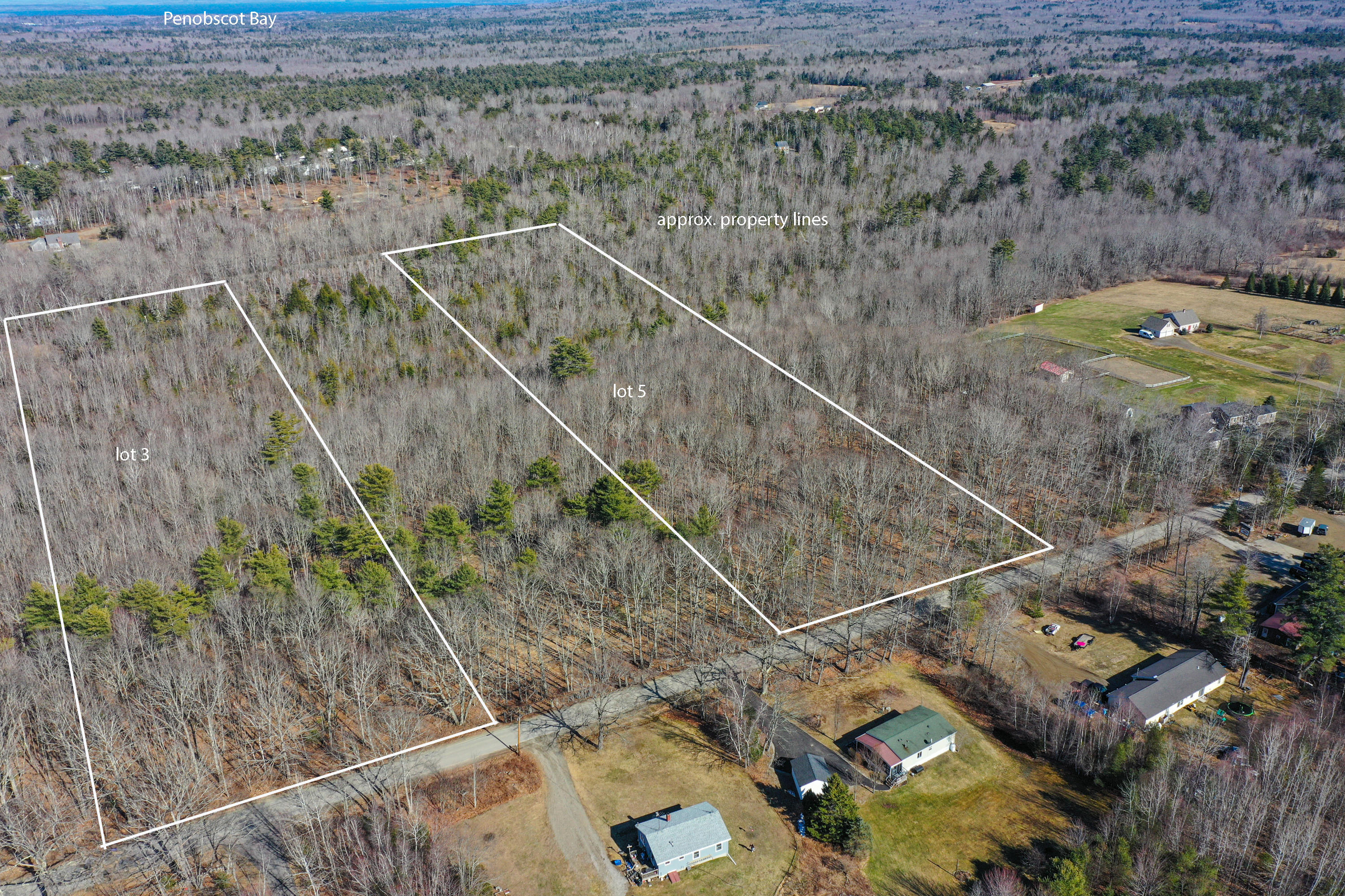 Lot #3 Bicknell Road Belmont, ME 04952 - Photo 5 of 8 BicknellLot3&5BayView