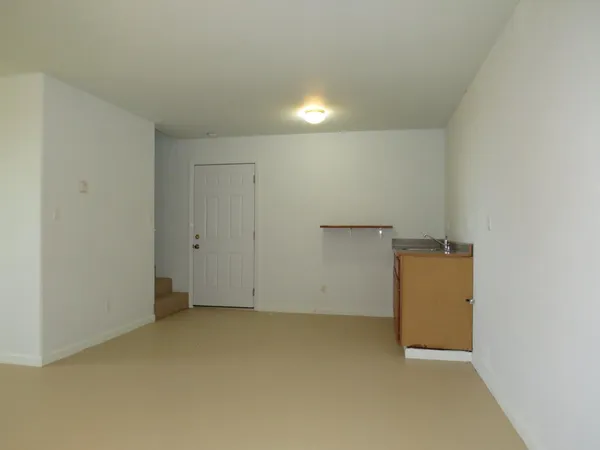 a view of a window in a room