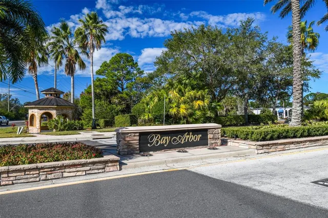 a view of a street with a building in the background
