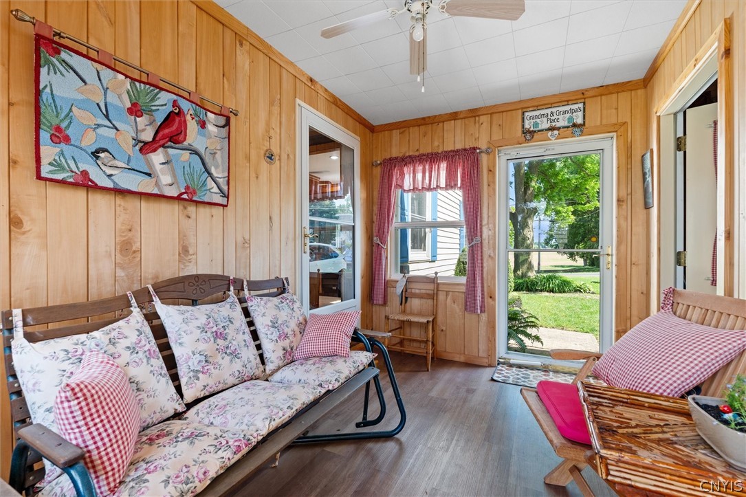 1548 West Genesee St Road Aurelius, NY 13021 - Photo 23 of 39 Relax in the breezeway between garage and house