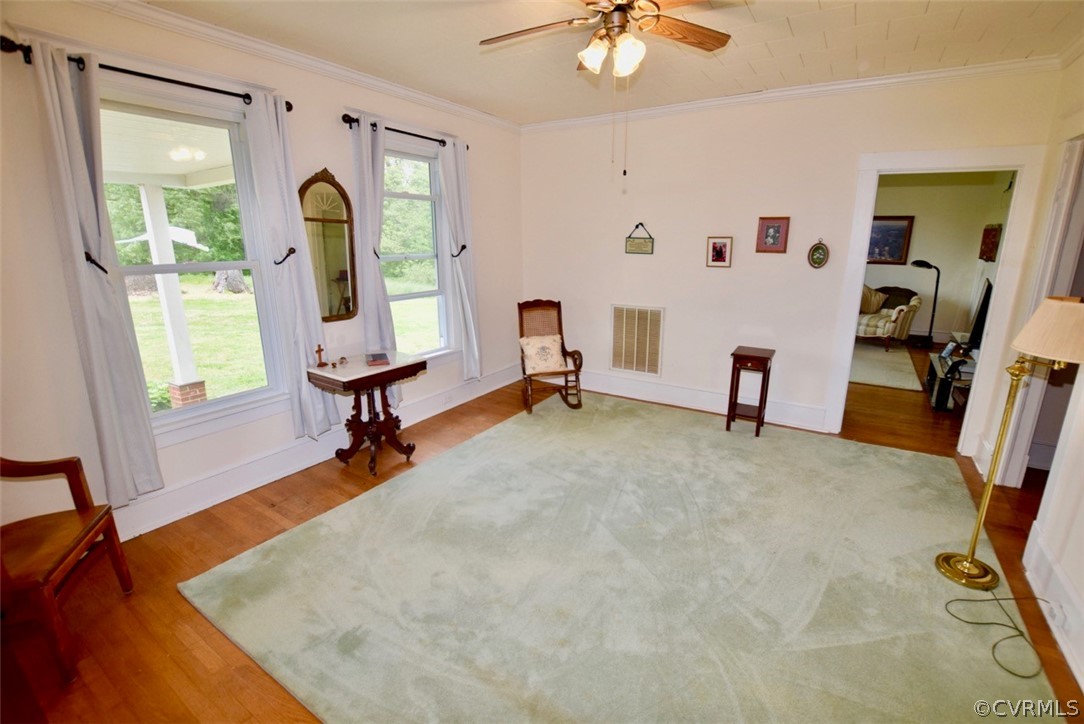 3675 Namozine Road Crewe, VA 23930 - Photo 6 of 48 a living room with furniture rug and a window